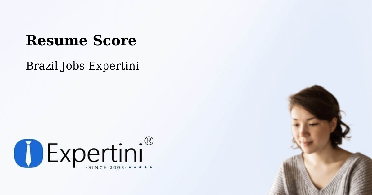 Resume Score & Job Description Match Tool – Pitimbu - Brazil Jobs Expertini